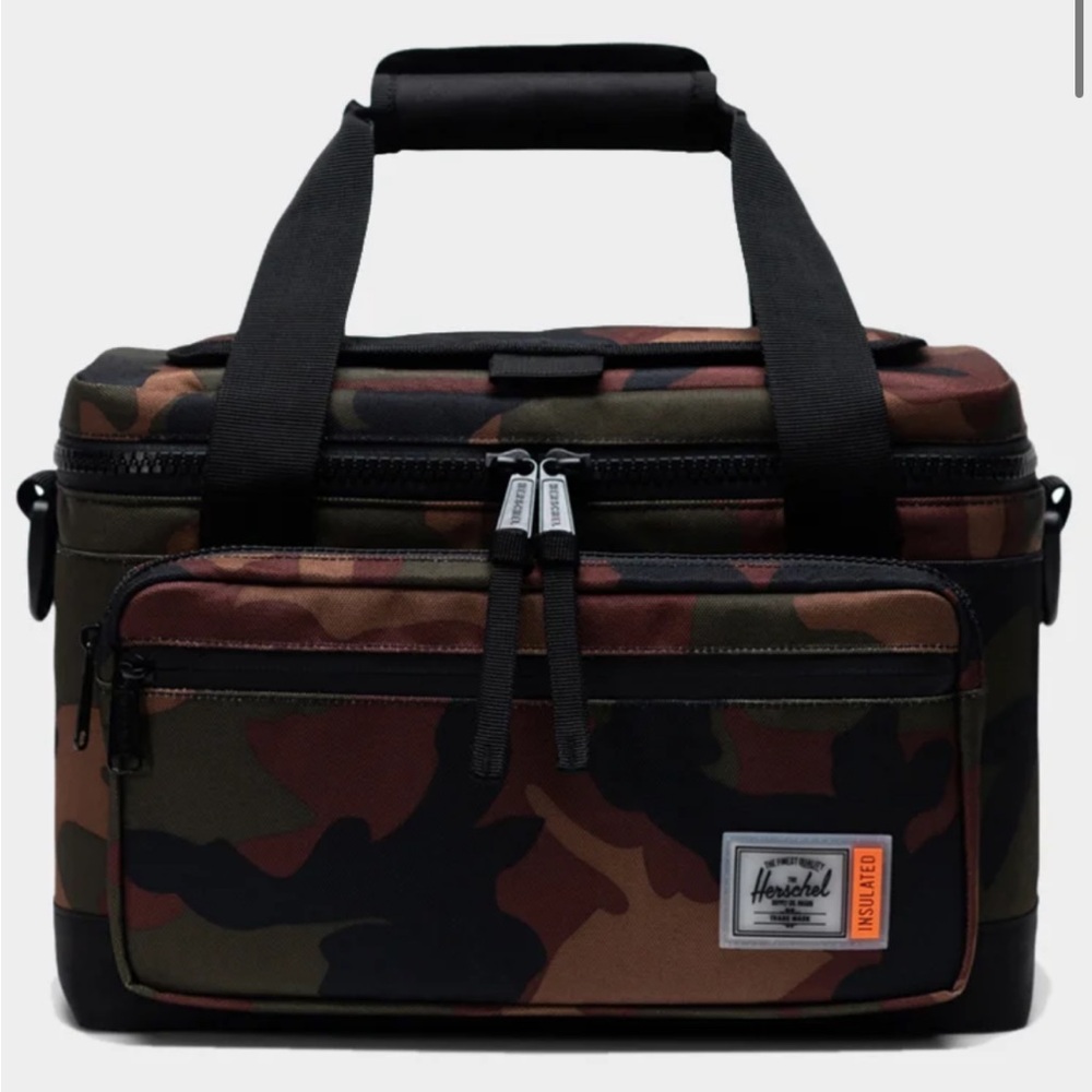 Herschel Supply Company Brown and Green Travel Bag Durable Design ( Brand New )